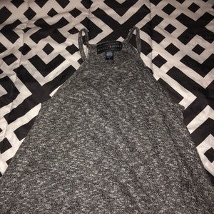 Grey sweater tank